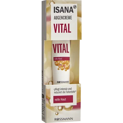 Isana Vital, Augencreme (Krem pod oczy do skóry dojrzałej)