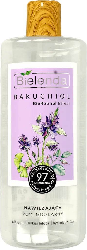 Bielenda Bakuchiol, Nawilżający płyn micelarny