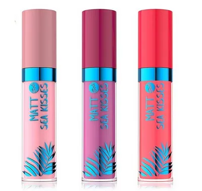 Bell Summer Trip, Matt Sea Kisses Liquid Lipstick (Matowa pomadka w płynie)