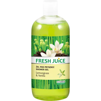 Fresh Juice Żel pod prysznic `Lemongrass & Vanilla`