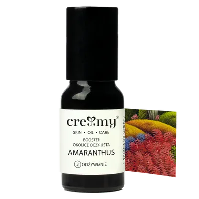 Creamy Przeciwstarzeniowy i nawilżający booster okolice oczy-usta `Amaranthus`