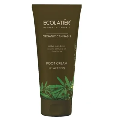 Ecolatier Organic Cannabis, Foot Cream Relaxation (Krem do stóp relaksujący)