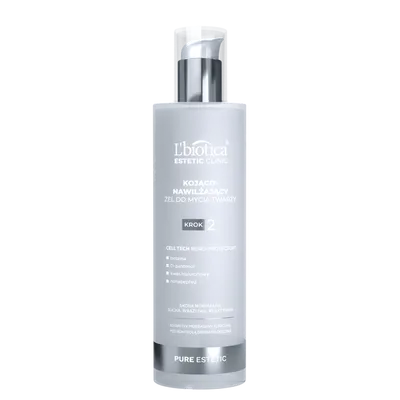 L'biotica Estetic Clinic, Pure Estetic, Kojąco-nawilżający żel do mycia twarzy