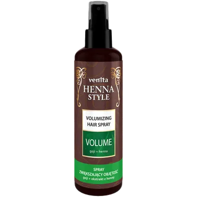 Venita Henna Style, Volume Volumizing Hair Spray (Spray zwiększający objętość do włosów)