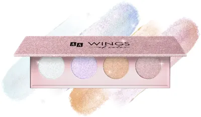 AA Wings of Color Star Secrets, by Magda Pieczonka, Shimmer Eyeshadow Palette (Paleta topperów do oczu)