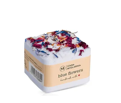 Stara Mydlarnia Blue Flowers, Kostka do kąpieli