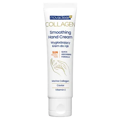 Novaclear Collagen, Smoothing Hand Cream (Wygładzający krem do rąk)