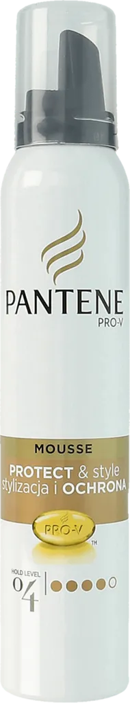Pantene Pro-V, Style & Protect, Mousse (Stylizacja i Ochrona, Bardzo mocno utrwalająca pianka do włosów)
