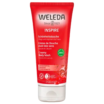 Weleda Granatapfel Schonheits­dusche [Pomegranate Creamy Body Wash] (Kremowy żel pod prysznic z granatem)