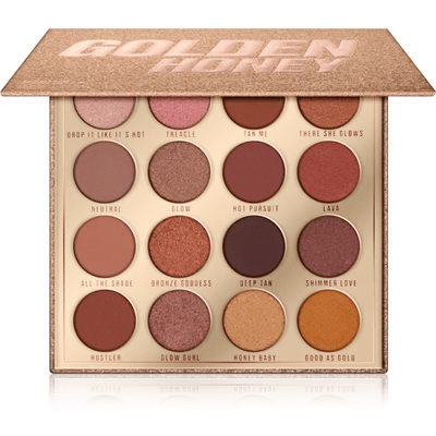 Makeup Obsession London Golden Honey Eyeshadow Palette (Paleta cieni do powiek)