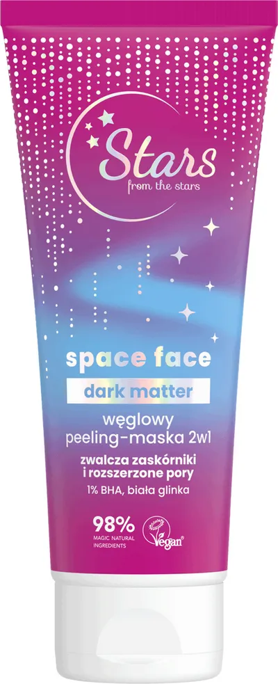 Stars from the stars Space Face, Węglowy peeling-maska 2w1 `Dark Matter`