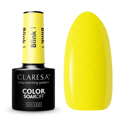 Claresa Blink Blink Color Soak-Off (Lakier hybrydowy)