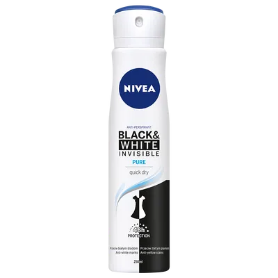 Nivea Invisible Pure, Antyperspirant 48h w sprayu