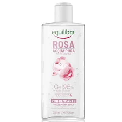 Equilibra Rosa Ialuronica, Acqua Pura (Odświeżająca czysta woda różana)