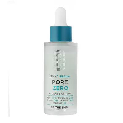 Be the Skin BHA+ Pore Zero Serum (Kojące serum do twarzy z kwasami AHA i BHA)