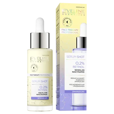Eveline Cosmetics Face Therapy Professional, Serum Shot `Retinol 0,2%, skwalan, niacynamid`