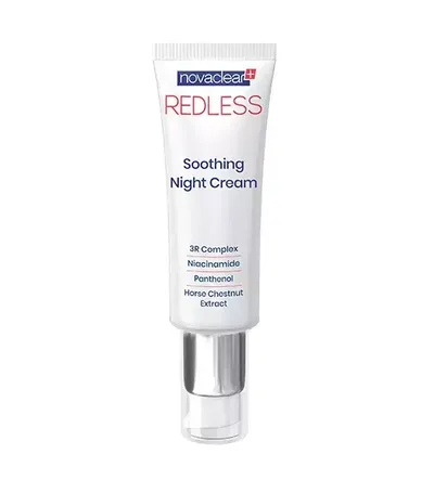 Novaclear Redless, Soothing Night Cream (Wzmacniający krem na noc)
