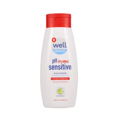 Steinfels Swiss Well Sensitive, pH-Sensitive Urea Shower Creme (Krem pod prysznic do skóry wrażliwej)