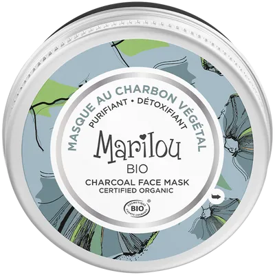 Marilou Bio Masque Visage bio au Charbon Vegetal (Maska do twarzy z węglem roślinnym)