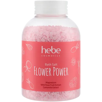 Hebe Cosmetics, Flower Power Bath Salt (Sól do kąpieli)