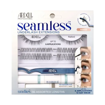 Ardell Lashes Seamless, Naked, Underlash Extensions (Zestaw do przedłużania rzęs)