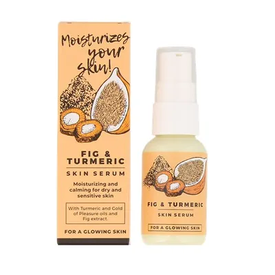 Action Fig & Turmeric Skin Serum For a Glowing Skin (Rozświetlające serum do twarzy)