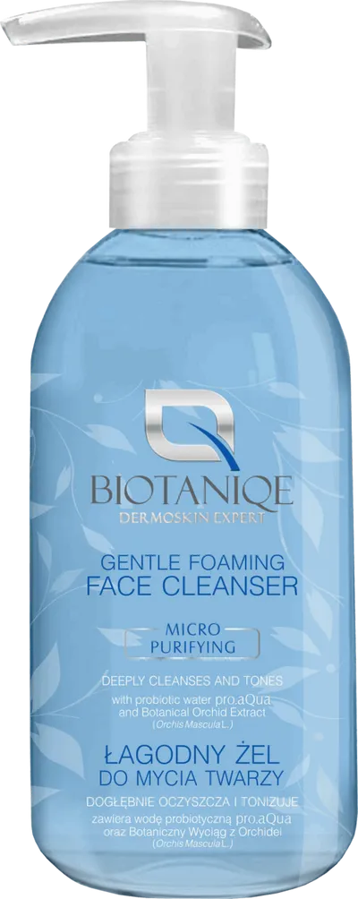 Biotaniqe Micro Purifying, Łagodny żel do mycia twarzy