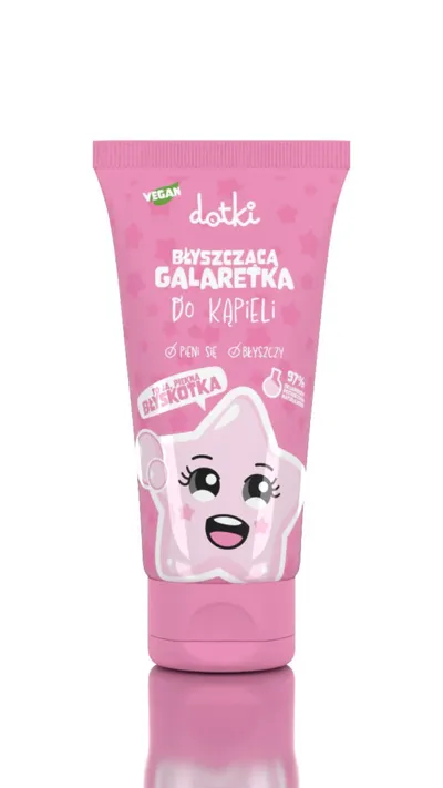 Dotki Błyszcząca galaretka do kąpieli