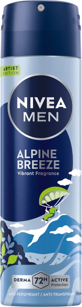 Nivea Men, Alpine Breeze, Anti-Perspirant Spray (Antyperspirant w sprayu dla mężczyzn)