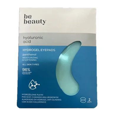 bebeauty Hyaluronic Acid, Hydrogel Eyepads (Hydrożelowe płatki pod oczy z kwasem hialuronowym)