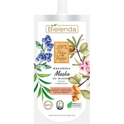 Bielenda Pure Vegan, Wegańska maska do włosów farbowanych