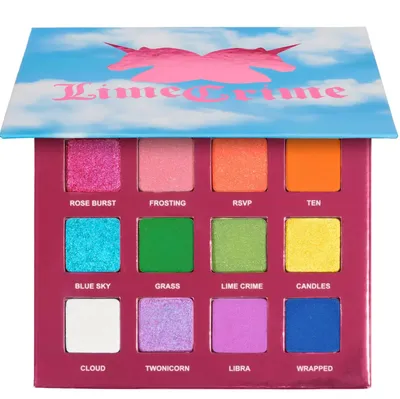 Lime Crime 10TH Birthday Eyeshadow Palette (Paleta 12 cieni do powiek)