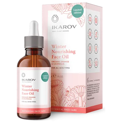 Ikarov Winter Nourishing Face Oil (Zimowy odżywczy olejek do każdego rodzaju skóry)