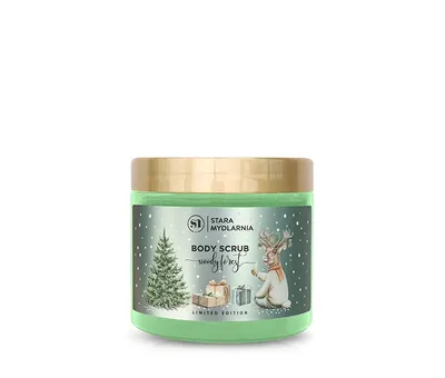 Stara Mydlarnia Woody Forest, Body Scrub (Peeling solny do ciała)
