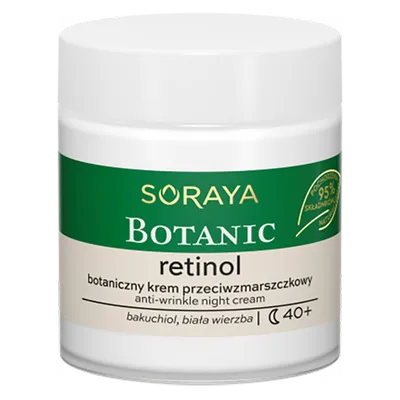 Soraya Botanic Retinol, Botaniczny krem przeciwzmarszczkowy na noc 40+