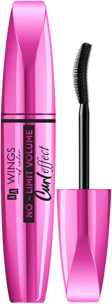 AA Wings of Color No-Limit Volume Curl Effect Mascara (Pogrubiająco-podkręcający tusz do rzęs)