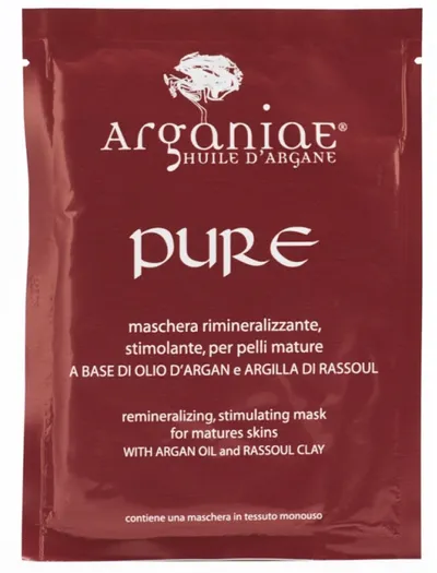 Arganiae Pure, Disposable Sheet Mask (Maska do twarzy w płachcie)