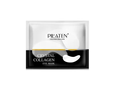 Pilaten Crystal  Collagen Eye mask (Kolagenowe płatki pod oczy z ekstraktem z kolagenu morskiego i aloesu)