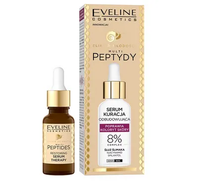 Eveline Cosmetics Eliksir Młodości, Multi Peptydy, Serum kuracja odbudowująca