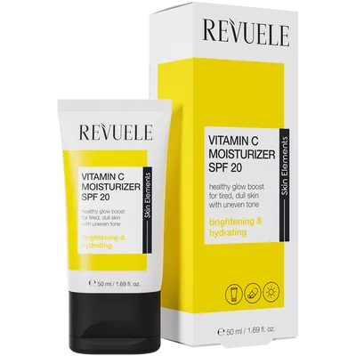 Revuele Skin Elements, Vitamin C Moisturizer SPF 20 (Nawilżający krem do twarzy z SPF 20)