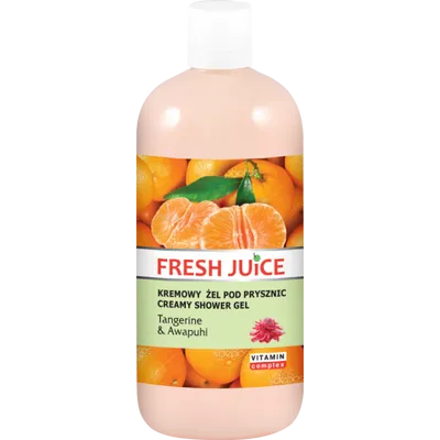 Fresh Juice Kremowy żel pod prysznic `Tangerine i awapuhi`