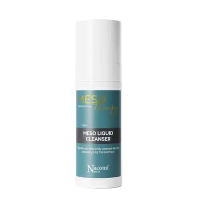 Nacomi Professional, Meso Therapy, Step 2 Meso Liquid Cleanser (Oczyszczający płyn antybakteryjny do twarzy)