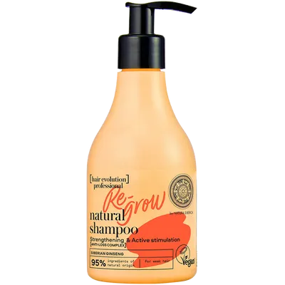 Natura Siberica Re-grow, Natural Shampoo (Szampon wzmacniający do włosów z tendencją do wypadania)