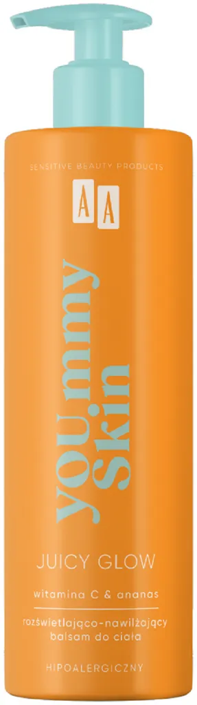 AA YOU.mmy Skin, Rozświetlająco-nawilżający balsam do ciała `Juicy Glow`