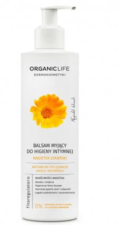 Organic Life Balsam myjący do higieny intymnej z wyciągiem z nagietka lekarskiego