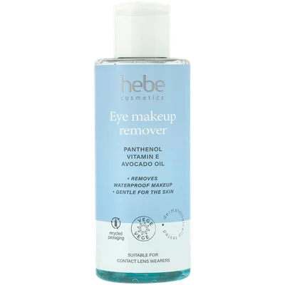 Hebe Cosmetics, Eye Makeup Remover (Dwufazowy płyn do demakijażu oczu)