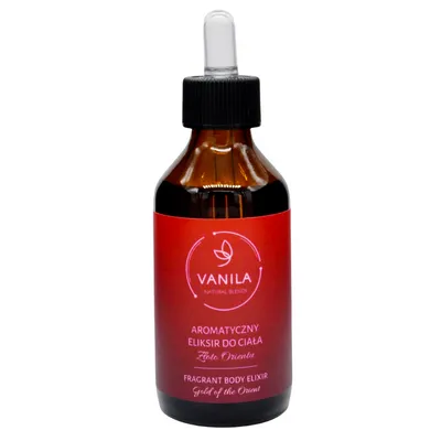 Vanila Natural Blends Aromatyczny eliksir do ciała `Złoto orientu`