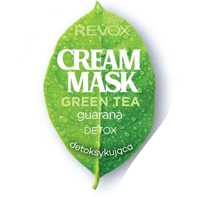 Revox Cream Mask Green Tea Guarana Detox (Detoksykująca maska do twarzy)