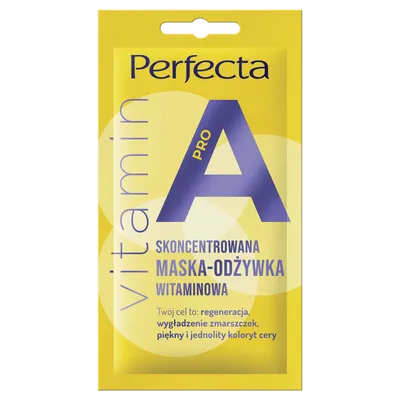 Perfecta Vitamin, Skoncentrowana maska-odżywka witaminowa `Pro A`
