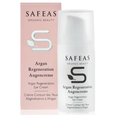 Safeas Argan Regeneration Augencreme (Arganowy krem pod oczy)
